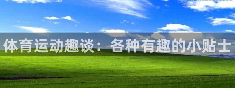 杏悦23登录：体育运动趣谈：各种有趣的小贴士