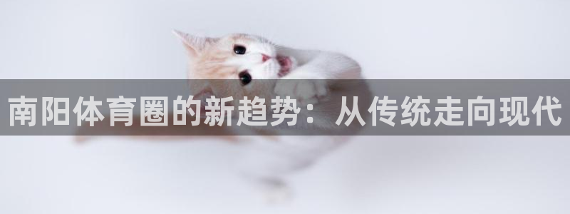 杏悦2体育3在线注册：南阳体育圈的新趋势：从传统走向现代